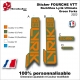 Sticker FOURCHE VTT RockShox Lyrik Ultimate Green Forks 2023