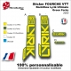 Sticker FOURCHE VTT RockShox Lyrik Ultimate Green Forks 2023