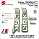 Sticker FOURCHE VTT RockShox Lyrik Ultimate Green Forks 2023