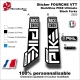 Sticker FOURCHE VTT RockShox PYKE Ultimate Black Forks 2023