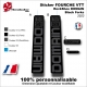 Sticker FOURCHE VTT RockShox DOMAIN Black Forks 2023