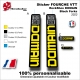 Sticker FOURCHE VTT RockShox DOMAIN Black Forks 2023