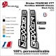 Sticker FOURCHE VTT BOXXER Ultimate Black Forks 2023