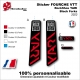 Sticker FOURCHE VTT RockShox YARI Black Forks 2023