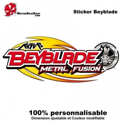 Sticker Beyblade Metal Fusion