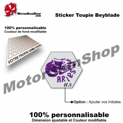 Sticker Beyblade Roch Aries