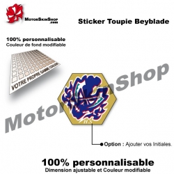 Sticker toupie Beyblade Site Chronos