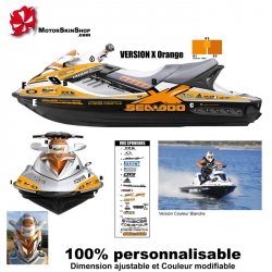 Kit déco Jet Ski RXT Seadoo complet