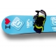 Sticker SnowBoard Twitter personnalisable