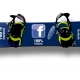 Sticker SnowBoard Facebook personnalisable