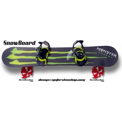 Sticker SnowBoard Monster Energy personnalisable