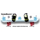 Sticker SnowBoard OM personnalisable