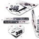 Kit déco 50 Beta RR 06-09 Noir et Blanc
