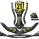 Kit déco Karting Stilo Evo Monster Energy