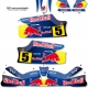 Kit déco Karting KG Unico F1 Red Bull Renault