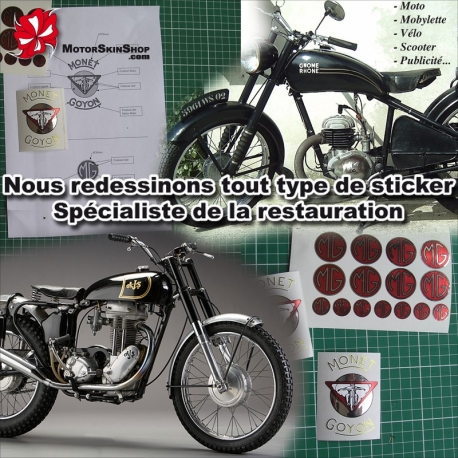 Sticker restauration autocollant introuvable