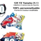 Kit déco Moto 125 YZ Yamaha