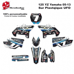 Kit déco 125 YZ Yamaha plastique UFFO