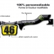 Kit Déco Pare choc arrière Karting CIK14 Monster Energy