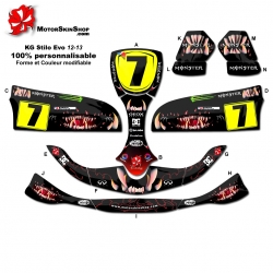 Kit déco Karting Stilo Evo 12-13 Monster Motorskin