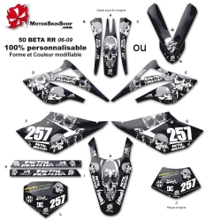 Kit déco 50 Beta RR 06-09 Metal Mulisha