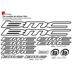 Sticker cadre vélo BMC