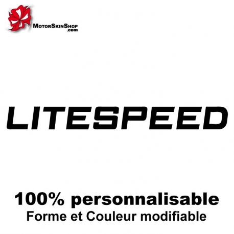 Sticker vélo Litespeed