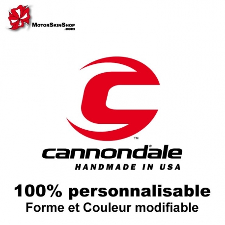 Sticker vélo Cannondale