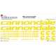 Sticker Kit cadre vélo XXL Cannondale