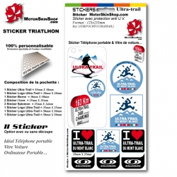 Sticker Ultra Trail du Mont Blanc personnalisable