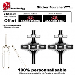 Sticker Fourche Vélo Marzocchi VTT 