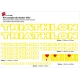 Sticker cadre vélo Triathlon