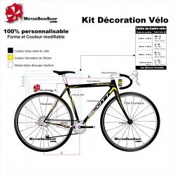 Kit décoration Vélo Scott