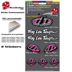 Planche Sticker Troy lee Designs Rose