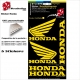 Pochette Sticker HONDA