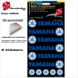 Planche Sticker Yamaha