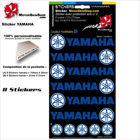 Pochette Sticker Yamaha