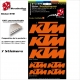 Pochette Sticker KTM