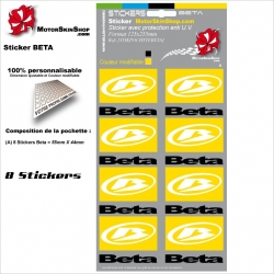 Planche Sticker Beta