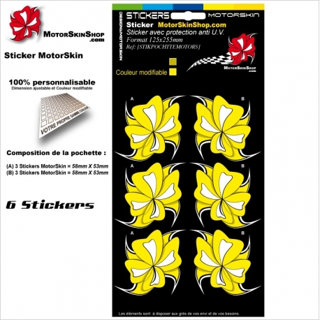 Pochette Sticker MotorSkin