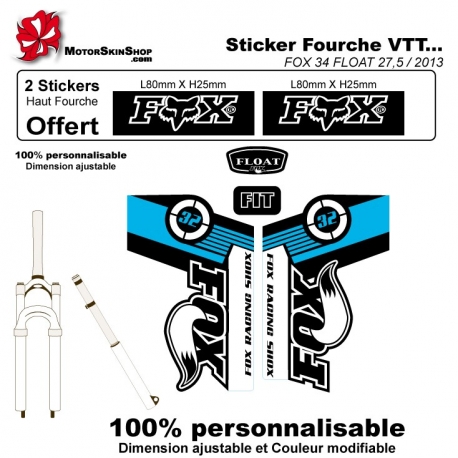 Sticker fourche FOX 32 FLOAT 2013