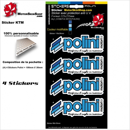 Pochette Sticker Polini