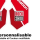 Sticker fourche Rock Shox Revolution Rouge