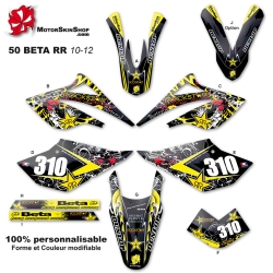 Kit déco 50 Beta RR 10-12 étoile 50CC à boite Perso