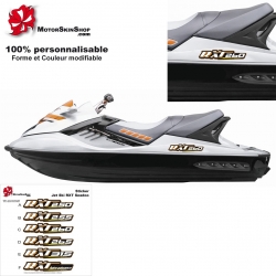 sticker RXT Seadoo coque Jet Ski