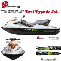 Sticker Jet Ski coque Monster Energy