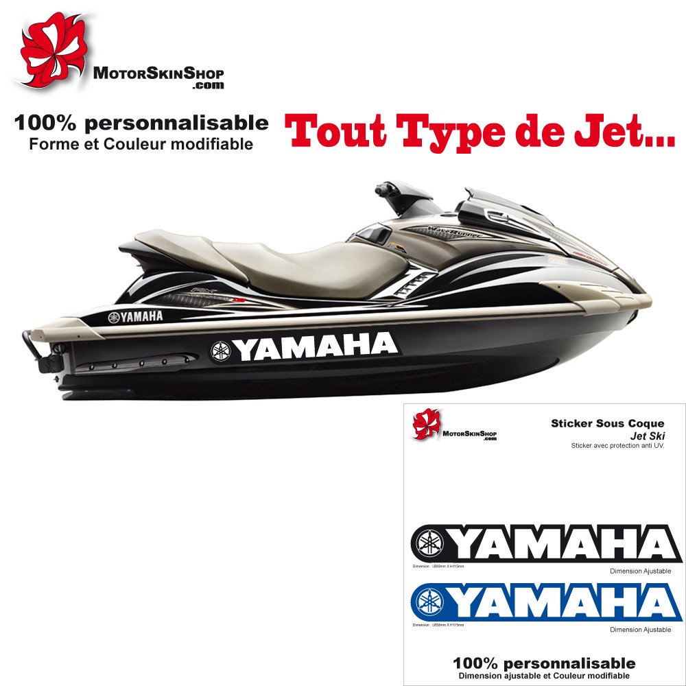 Autocollant jet ski yamaha Clearance