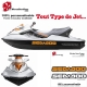 Sticker Seadoo coque Jet Ski 