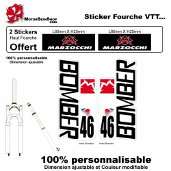 Sticker Fourche Bomber Marzocchi