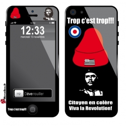 Sticker iPhone bonnet rouge